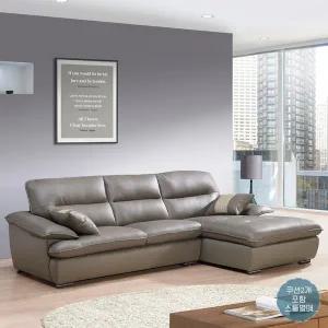 [파로마][아이앤] 딜렌 가죽 4인 카우치 소파 PD