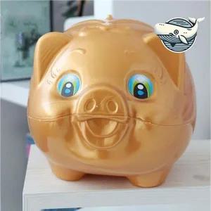 귀여운 황금 돼지 저금통 아동용 장난감 저축