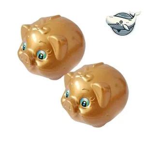 귀여운 황금 돼지 저금통 아기용 귀여운 장식품