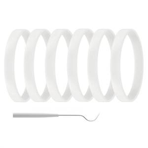 닌자 믹서기 용 개스킷 교체 도장 O링 BL480 BL910 CT680 3.94 인치 6 팩