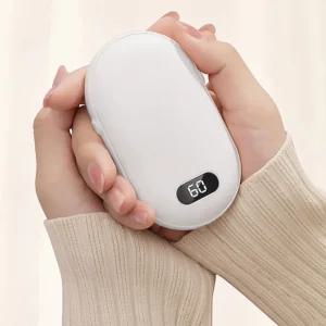 kc인증 LED 온도표시 충전식 손난로 보조배터리 겸용 5200mAh 핸드워머 핫팩