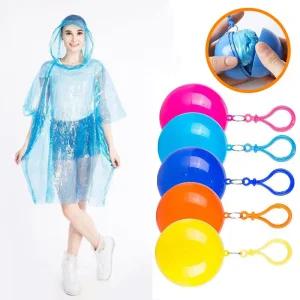 휴대용 우비 캡슐우의 레인코트 남녀공용 비옷966677