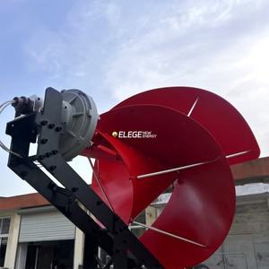 Rely-A1 아르키메데스 나선형 풍력 터빈 무료 전력 에너지 1.5KW 12v 24v 48v 풍차 발전 시스템 가정 농장