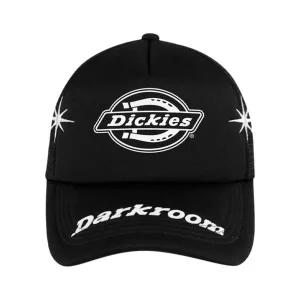 디소형 x 다크룸 스튜디오 메쉬 폼 트러커 햇 블랙 Dickies Darkr8m Studio Mesh Foam Trucker Hat Black