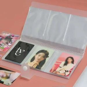 가로 3인치 앨범 미니 폴라로이드 포카 사진첩 투명 투명