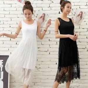 [하프클럽/셀러허브_여성트랜드패션]ONM 여성 원피스 민소매 레이어드 레이