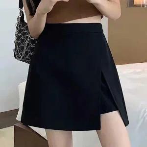 [하프클럽/셀러허브_여성트랜드패션]ONM A라인 하이웨스트 미니스커트 여성