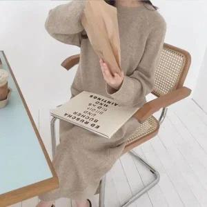 [하프클럽/셀러허브_여성트랜드패션]ONM 따수미 롱롱 원피스