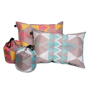 [콩심팥심]캠핑베게 자동충전 AUTO 캠핑 고탄성 에스닉 게 개 에어베