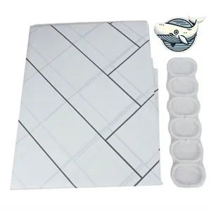 욕실 공간 활용 샤워 가림막 방수 목욕커튼