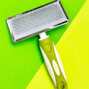 [콩심팥심]시바견빗 소형견 브러쉬 대형견 털 관리브러쉬 M