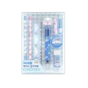 산리오 산리오캐릭터즈 시나모롤 케이스 문구세트