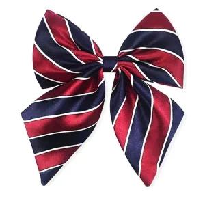 교복 리본넥타이 여성 나비 넥타이 레드체크 패션