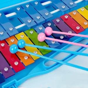 엘리스뮤직 실로폰 채 색상랜덤 1개 엘리스뮤직 실로폰 채 음악 악기놀이 완구 매트