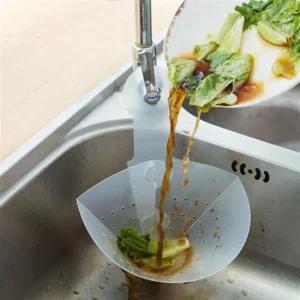 싱크대 음식물 여과 필터 라면국물버리기 여과 간편