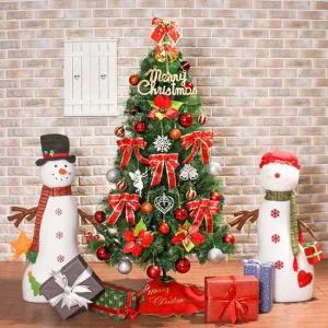 150cm 카니발레드 스카치 솔잎트리 풀세트솔트리 완제트리 트리풀세트 풀세트트리