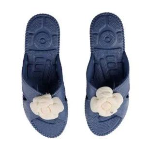 인기상품 거실화 실내화 슬리퍼 플라워 네이비 지압 가벼운 [WFJ7K1W_251029]