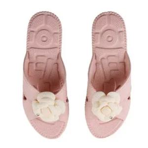 인기상품 슬리퍼 플라워 지압 실내화 거실화 가벼운 핑크 [WFJ7K21_251029]