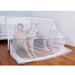 온가족 모기장 더블침대 접이식 모기장 폴딩모기장 원터치모기장 거실모기장