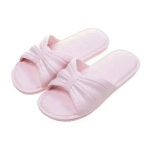 인기상품 신발 리본 슬리퍼 핑크 커밍 거실화 [WFJ7T53_251029]
