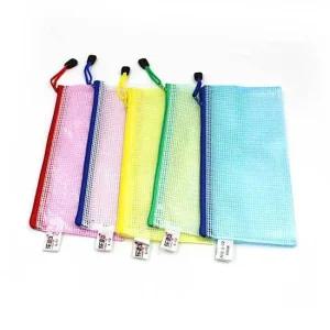 메쉬 소형 직사각 투명 세면도구 파우치 매쉬 매쉬 수영장파우치 세면도구파우치 여행 직사각 파우치