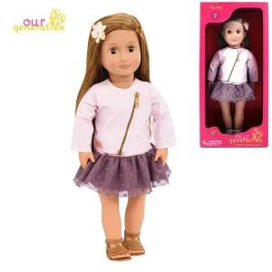 오지돌스 핑크 가죽자켓 인형 비엔나