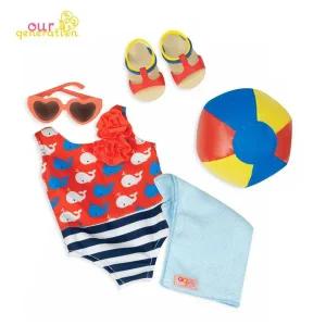 오지돌스 고래 공주인형 세트 수영복 인형