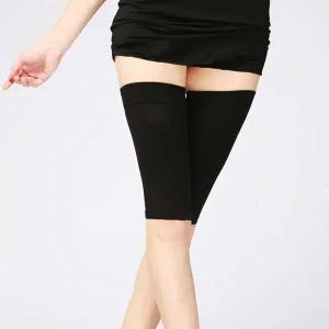 허벅지 압박 밴드 블랙 승무원 스타킹 사무실