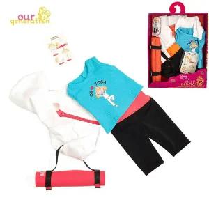 공주인형 세트 요가의상 인형 오지돌스