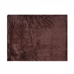브라운컬러 보온 양털담요 100x120cm 휴대용담요 침구