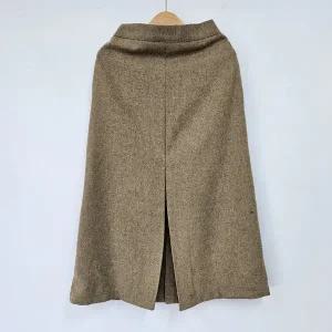 [아이우먼] 마레모직주름트임스커트 KDT287M510 빅사이즈