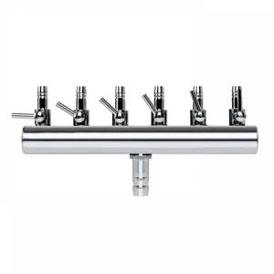 브로와 에어 분배기 6구 공기 조절기