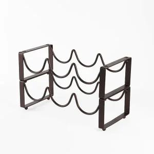 와인렉 3열 2단 선반 주류 홀더 랙