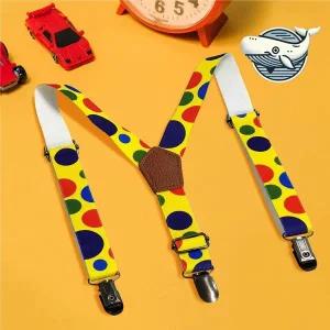 유치원 장기자랑 멜빵 아기 서스펜더 방울