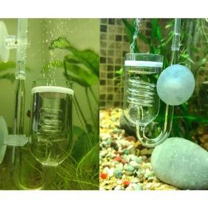 [셀러에이드]co2디퓨저 수족관 CO2 디퓨저 유리 탱크 버블 분무기