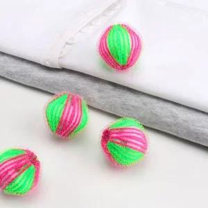 빨래 세탁 먼지 털 제거 보호 나일론 볼 6P M11507 세탁볼 빨래먼지제거 세탁필터 빨래세탁볼