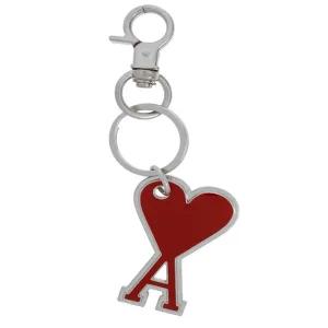 [아미]24FW 하트 로고 키링 레드 UKR906 363 686