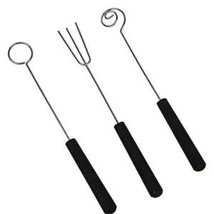 [셀러에이드]베이킹 초콜릿 치즈 디핑포크 3p