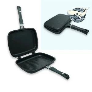 대형 양면 프라이팬 조리팬 생선구이 전문용