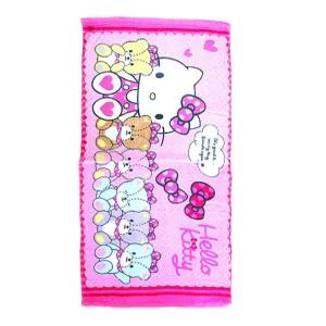 헬로키티 아동바디타월 곰돌이비치타올 어린이 유아 세면 수영 캐릭터