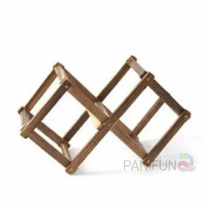 와인병 보관대 폴딩 와인 이동형 거치대 세로 수납 진열대