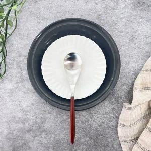 우드손잡이 우동스푼 1p 라면스푼 숟가락