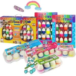 [애들랜드]에그톡 물감놀이 유치원 유아원 유아물감 크레파스