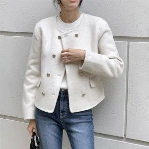 [헤레이스] 울100 금장 핸드메이드 자켓 YMSH25FW264_P409160340