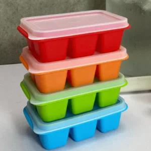 [셀러에이드]2세트 국산 아이스몰드 얼음틀 뚜껑포함 실리콘틀 각