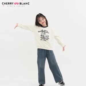 체리블랑 그루밍기모맨투맨 키즈,주니어