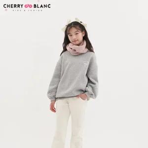 체리블랑 리본기모맨투맨 키즈,주니어