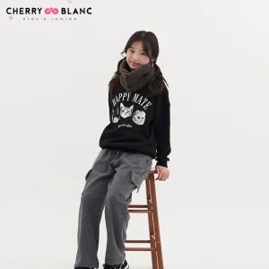 체리블랑 해피기모맨투맨 키즈,주니어