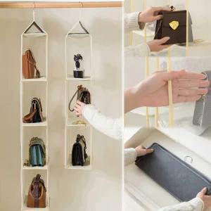 [제이프로젝]가방 옷방 수납 정리대 결혼 친구 선물 신혼집 꾸미기 행거가방가방걸이 행거가방정리함 가방