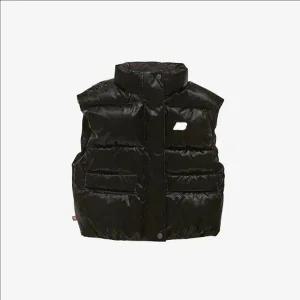 뉴발란스키즈(NB Kids) NBgC크롭 패딩 베스트 (프리마로프트) NK9HF4803GBlack